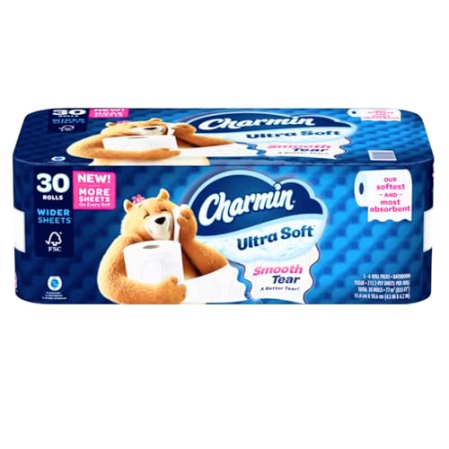 Charmin Papel Higiênico Ultramacio, Ultramacio, 30 Rolos Jumbo. N...