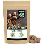 Alpi Nature Muskatnuss ganz 250g, Muskatnüsse ganz, Nutmeg, Muskatnuss Gewürze...