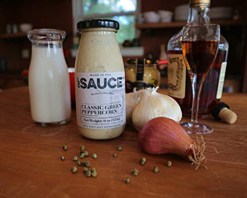 Le Sauce Gourmet Classic Green Peppercorn Finishing Sauce, great on steak, fillet, pork chops, vegetables, foodie verified (2-Pack) - Thumbnail 6
