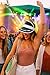 Brosash Here for The Party Visor Hat – Fun Black & White Sun Visor for Festivals, Concerts, Beach Days, Tailgates & Party Nights Funny Celebration Hats Outdoor Casual Attire Fashion for Men Women