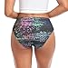 Dallonan Women's Underwear Brief Breathable Soft Fiber Knickers Math Science Formula Colorful Medium