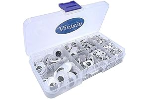 Vivixin Self Adhesive Googly Eyes: The Perfect Embellishments for Creative Craft Projects