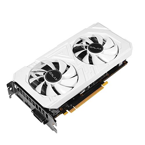 Placa de Vídeo Nvidia GeForce GTX 1660 6GB Super EX White 1-Click OC 192-bit GALAX - 60SRL7DS04WS