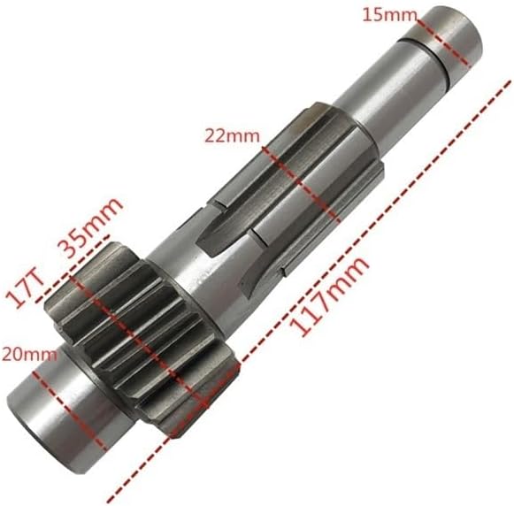 中間ギアミドルアクセル出力シャフト 150CC 200CC ゴーカートデューンバギーに適合(Middle Shaft)