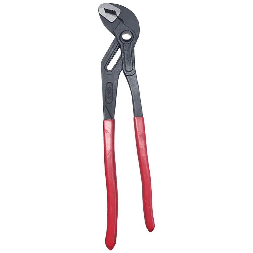 Llave de tubo ajustable para fontaneros con diseño de ranura deslizante y agarre cómodo, herramienta de mano rápida para tubería de 12 pulgadas