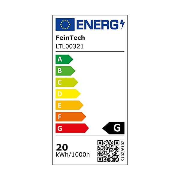FeinTech LED Schreibtisch-Lampe 80 cm 1200 Lm dimmbar klemmbar – Bild 11