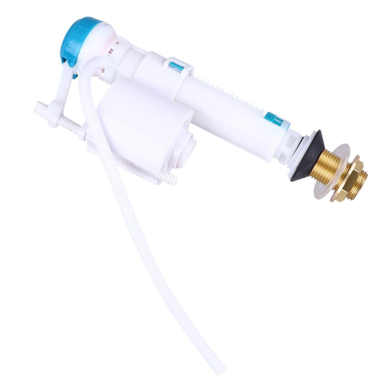 Valve d'arrivée d'eau toilettes cuivre G1/2 mécanisme chasse réglable