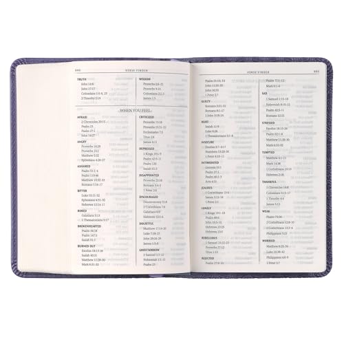 KJV Bible Mini Pocket Purple