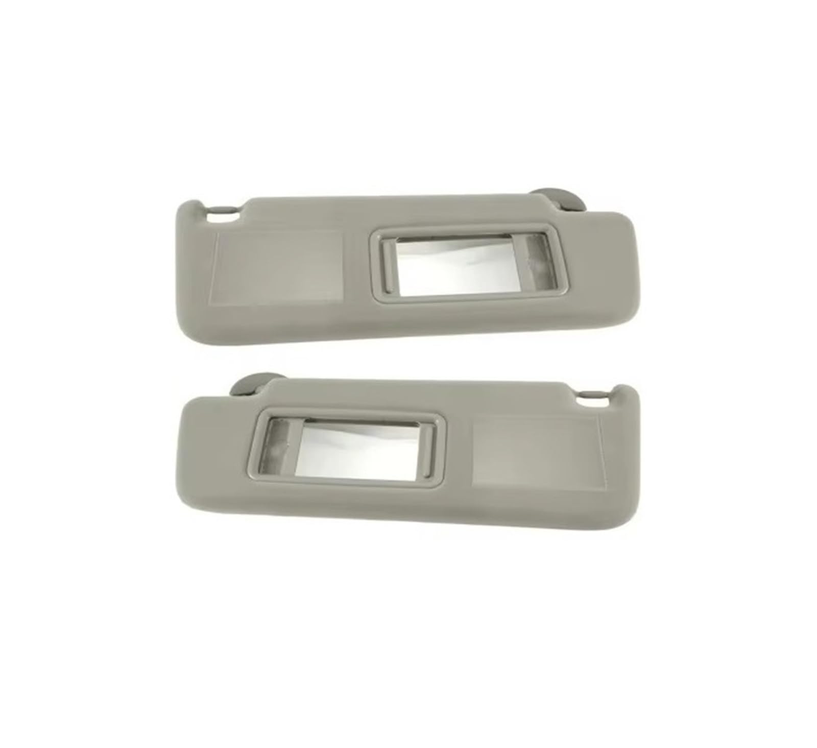 Frontscheibe Thermomatte Für Toyota Für Land Für Cruiser J12 Für Prado LC120 2002-2009 Passagier Seite Grau/Beige Sonnenschutz Bord Auto Sonnenblende(Gray 1 Pair)