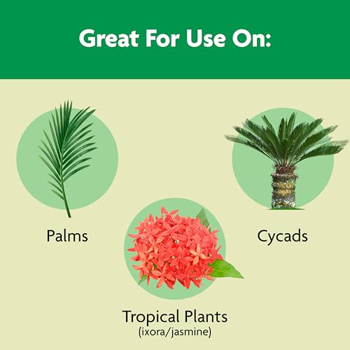 Miracle-Gro Shake 'N Feed Palm Plant Food, For Container and In-Ground Plants, Palm Trees, Cycads and Tropical Plants, 4.5 lbs.