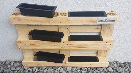 Preisvergleich Produktbild LukaArtDesign Europaletten Einsatz (Schwarz) ©