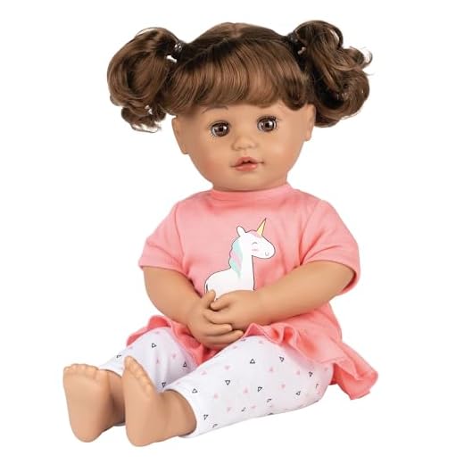 Adora My Cuddle & Coo Baby “Unicorn Magic” - Touch Activated Doll with 5 Sounds: She Cries, Coos, Giggles, Kisses Back & Says Momma