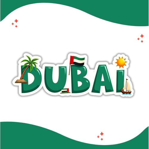 Image of Zesta Wooden Fridge Magnets Set | Refrigerator Decor Magnets for Kitchen | India Souvenir Fridge Magnet Collection | Wooden Magnet for Fridge Door Decoration (Dubai)