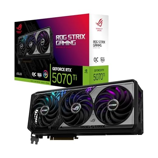 ASUS ROG Strix NVIDIA GeForce RTX 5070 Ti OC Edition, Scheda Grafica Gaming da 16GB GDDR7, 256 Bit, PCIe 5.0, Ventole Axial-Tech, 3 DisplayPort 2.1, 2 HDMI 2.1, Nero, ROG-STRIX-RTX5070TI-O16G-GAMING