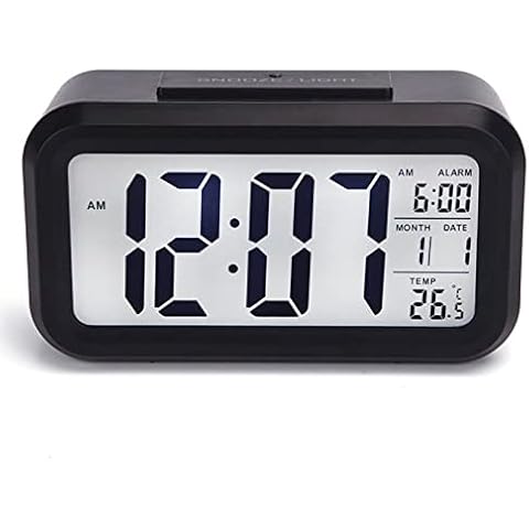 DTL Digital Alarm Clock with Temperature Cover