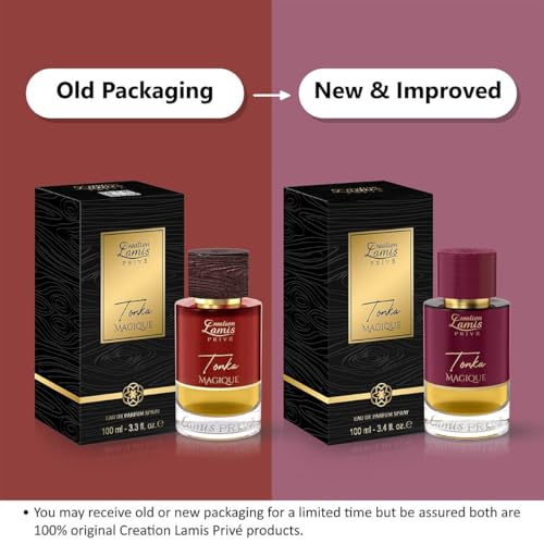 Image of Creation Lamis Prive Tonka Magique | Amber & Gourmande Long Lasting Unisex Fragrance|Eau de Parfum - 100ML