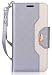 ProCase Wallet Case for iPhone XS Max, Folio Flip Case with Kickstand Card Holder, Folding Stand Protective Cover for Apple iPhone XS Max 6.5 Inch 2018 Release -Grey