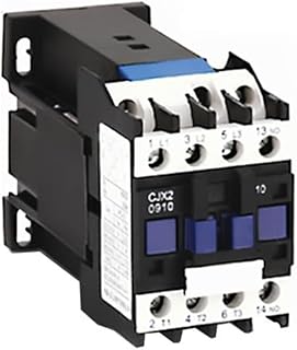 ATO 18A DC Contactor 3pole Motor Contator 12v/24v/48v/220v Coil DC Electric Magnetic Contactor HVAC Contactor Air Conditioner Contactor Tankless Water Heater System Contactor 3P (3NO) (1 NC, 12V DC)