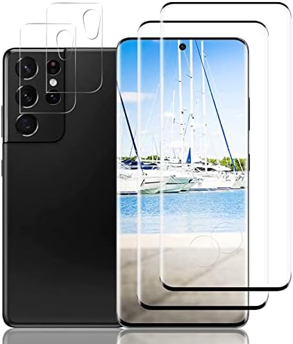RIIMUHIR Camera Lens Protector iPhone 14 Pro/iPhone 14 Pro Max, Metal Individual Ring Tempered Glass Film Cover, Scratchproof Protective Lens Protectors, HD Clear, Case Friendly, 3 Pack, Purple