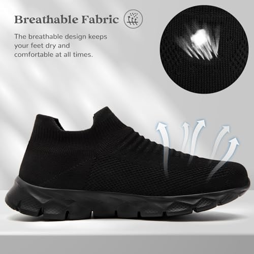Image of Running Shoes for Men Womens Walking Tennis Gym Sneakers Slip On Comfortable Lightweight Athletic Workout Fashion Sports Shoes