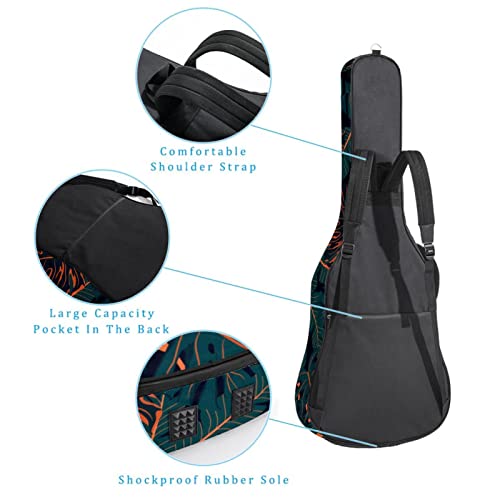 Housse imperméable pour guitare acoustique avec double bandoulière et poche Motif géométrique Rose, Multicolore 03., 42… - Les Beatles, Paul McCartney, John Lennon, RIngo Starr, George Harrison Housse imperméable pour guitare acoustique avec double bandoulière et poche Motif géométrique Rose, Multicolore 03., 42… – Image 4