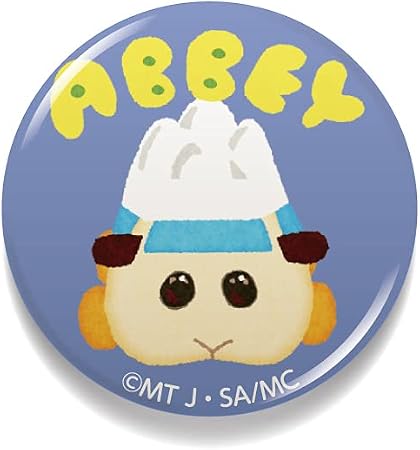 Amazon Pui Pui モルカー 22mm缶バッジ アビー キャラクター缶バッジ アニメ モルモット 車 人気 話題 アクセサリー Mol029 Gs 公式グッズ バッジ おもちゃ