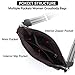 BOSTANTEN Crossbody Bags for Women Trendy Vegan Leather Hobo Handbags Fashion Shoulder Bags Purse with Adjustable Guitar Strap Classic Black