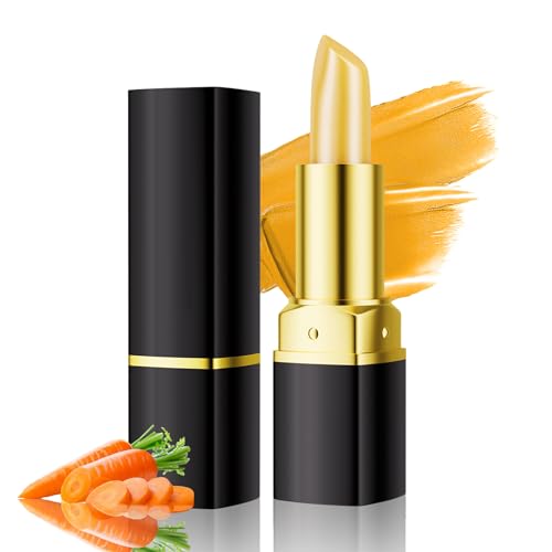 Pintalabios Permanente, Hidratante Labios Brillo Resistente al Agua y Cobertura Total de Larga Duración, Efecto Natural, Balsamo Labial con Color Cambio de Solores Según la Temperatura para Mujer-#1