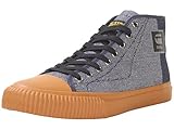 G-STAR RAW Men's Meefic-MID-DNM Sneakers Mid-Top Shoes Navy Sz: 10