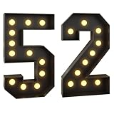 Éclairage pour fête : les lettres lumineuses TTiiLoe mesurent 100 cm de hauteur. Les lettres lumineuses apporteront une touche finale charmante à vos fêtes d'anniversaire, fêtes de remise de diplôme, fiançailles, demande en mariage, décorations de mariage et décorations d'événement de fête prénatale.