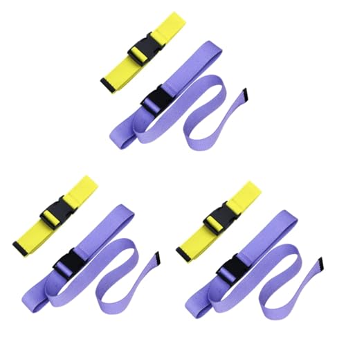 3sets Unisex Adjustable Casual Canvas Belt Lightweight Breathable Waist Belt for Men Women Comfortable Flexible for Jeans and Everyday Wear Random Color 2pcs*3