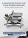 MEKOH Wall Mount Pressure Washer Shelf 20