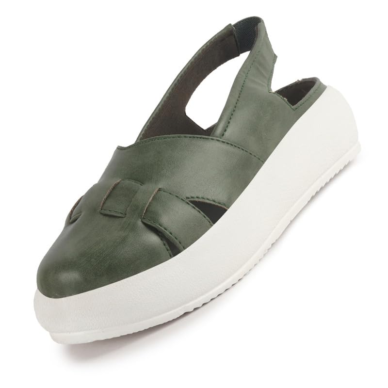 Women Breathable Slip on Sneaker Ballerina Shoes | Casual Shoe with Elastic Backstrap | All Day Comfortable Outdoor Shoe-image-45