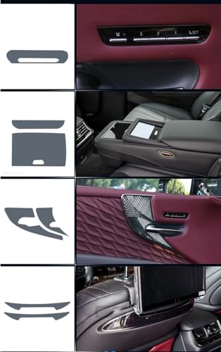 Protection console TPU transparent Lexus LS 500 accessoire intérieur luxe