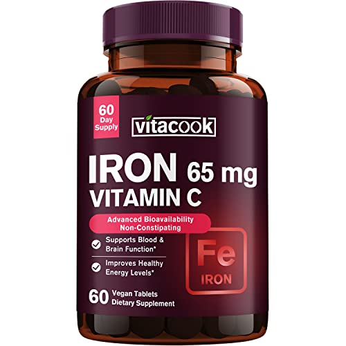 Vitacook-Iron-Supplement-for-Women-and-Men-High-Potency-Iron-with-Vitamin-C-Blood-Energy-Muscle-Immune-System-Support-Vegan-60-Count