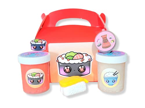 Sushi DIY Handmade Scented Slime Kit Sensory Toy Fun- Hoshimi Slimes