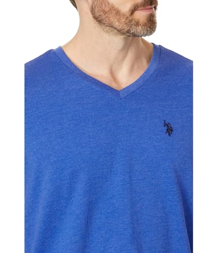 Image of U.S. Polo Assn. Men's Solid V‑Neck T-Shirt