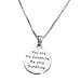 SILVERCLOSEOUT Sterling Silver You Are My Sunshine Necklace Happy Face Smiling Sun (Front) You are my Sunshine my only Sunshine (Back) Necklace Small Round Pendant