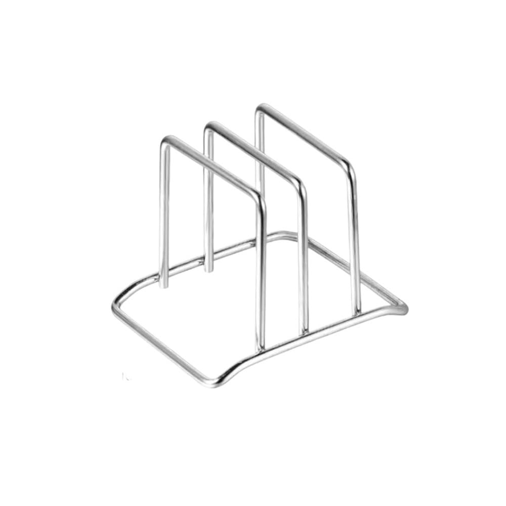 Stainless Steel Kitchen Storage Solution Rustproof Pot Lid Rack Storage(A2)