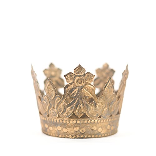 Gold Crown Cake Topper, Antique Gold Crown, Mini Crown