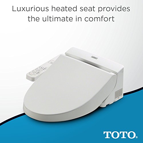 TOTO-SW201401-A100-WASHLET-Electronic-Bidet-Toilet-Seat-with-SoftClose-Lid-Elongated-Cotton-White