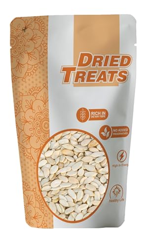 Image of Dried Treats Muskmelon Seeds (Kharbooj Beej) 250 Grams - Rich in Protein, Fiber, Omega Fats & Antioxidants | Perfect for Homemade Laddoos, Halwa & Sweets | Energy Snack for Moms, Kids & Office Employees