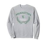 Manhattan Jaspers Victory Vintage Gray Officially Licensed Sweatshirt