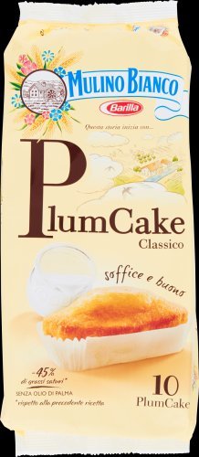 Mulino Bianco - Plumcake yogurt – 10 paquetes de 330 g [3,3 kg]