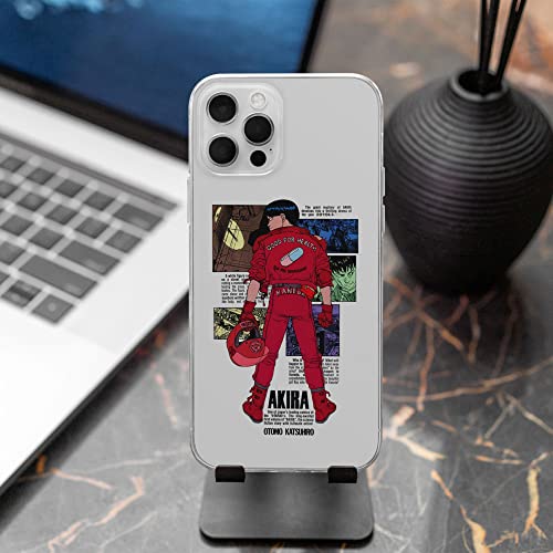 Kingdomcase Phone Case Akira Illustration Collage Compatible With Iphone Case Clear Soft Transparent Tpu Case Shockproof Protective Cover For Iphone 13 Pro #TOP1