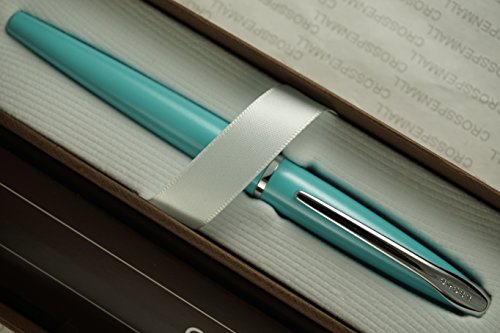 Cross ATX Pearlescent Teal-Blue and Polished Appointments Gel Ink Selectip Rollerball Pen, Very Rare