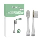 bblüv Sönik Pro Replacement Brush Heads (3–6 Years) – 2 Count – Soft BPA-Free Bristles – Compatible with Sönik Pro Electric Toothbrush Only (Not Compatible with Sönik)