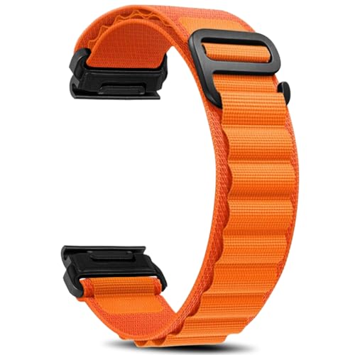 Niboow QuickFit 26mm Strap for Garmin Fenix 8 51mm/Fenix 7X Pro Solar/Fenix 7X/Fenix 6X/Fenix 6X Pro/Fenix 5X Puls