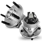 Pair 513206 Front Wheel Bearing Hub Assembly Compatible with Chevy Cobalt HHR 2006-2011, Pontiac G5 2007-2010 Pursuit 2005-2006, for Saturn Ion 2003 2004 2005 2006 2007, 5 Lug w/ABS
