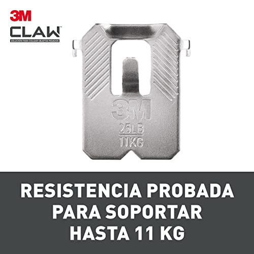 Miniatura 8 de 3m Claw Ganchos Para Colgar Cuadros En Paredes De Yeso, 4 Ganchos - Soporta Hasta 11 Kg - Adecuado Para Fijar Objetos Pesados, Espejos, Decoración Del Hogar - Sin Herramientas
